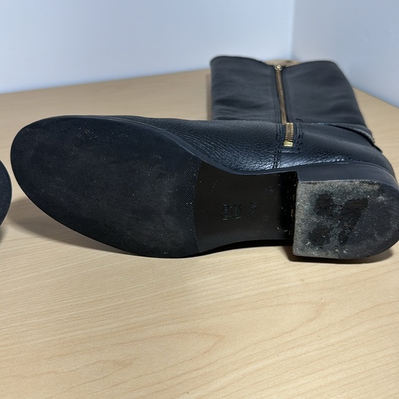 Tory Burch Black Leather Boots - Picture 10 of 13